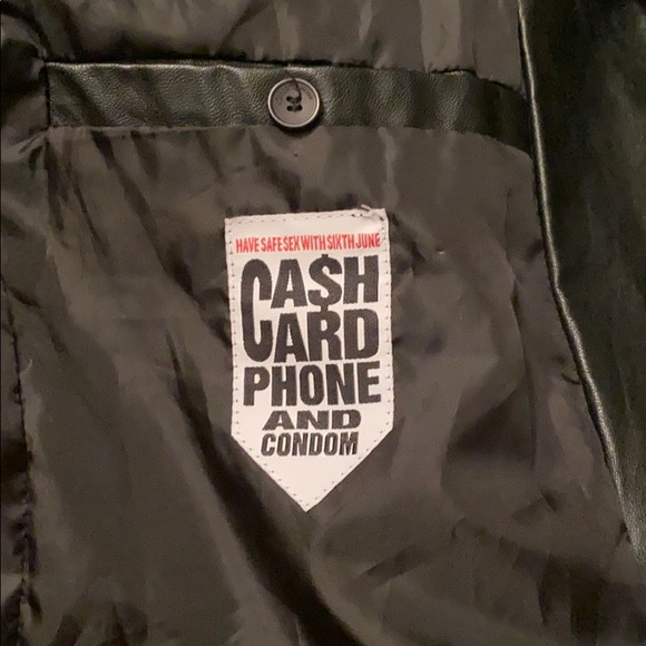 Sixth June Paris leather jacket Unisex Small - Picture 7 of 8